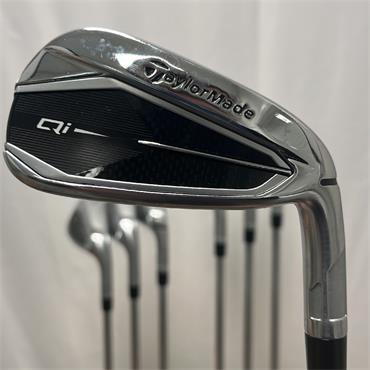 TaylorMade Qi 4-PW KBS Max85 Stiff Steel Irons Gents RH