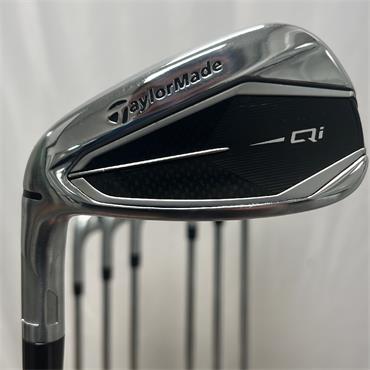 TaylorMade Qi 5-SW KBS Max85 Regular Steel Irons Gents LH