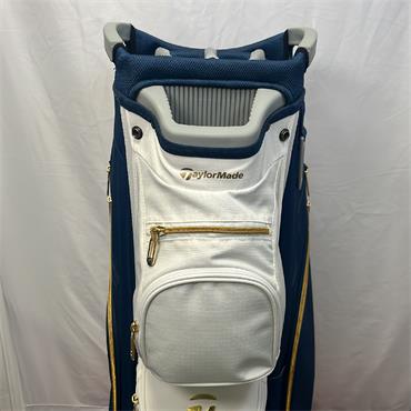 TaylorMade EX DEMO Kalea Gold Cart Bag Navy/White