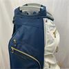 TaylorMade EX DEMO Kalea Gold Cart Bag Navy/White