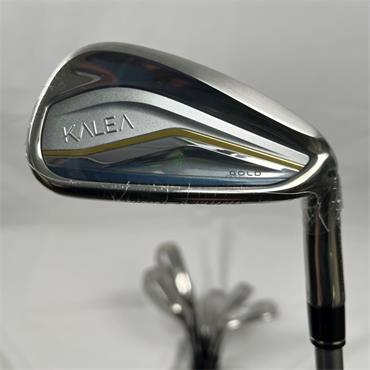 TaylorMade Kalea Gold 6-AW+SW Graphite Irons ladies RH