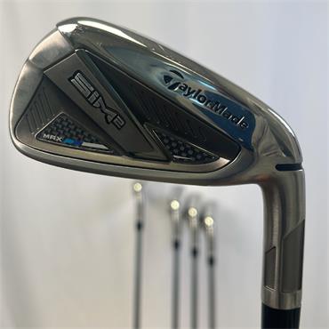 TaylorMade SIM2 Max 6-PW KBS Max85 Stiff Steel Irons Gents RH