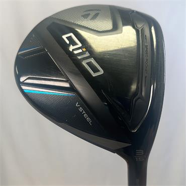 TaylorMade Qi10 #3 Hzrdus Black 70 Stiff Fairway Gents RH