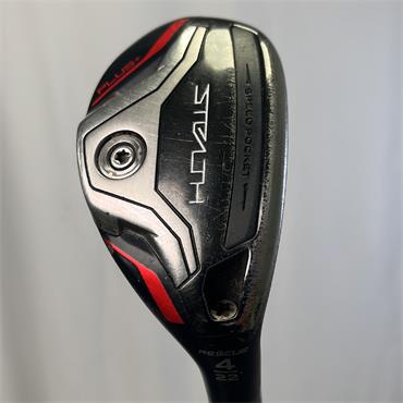 TaylorMade Stealth Plus #4 Hzrdus Red Regular Hybrid Gents RH