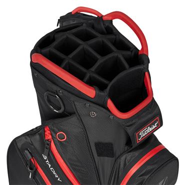 Titleist StaDry™ Cart 14 Shamrock Black - Black - Red