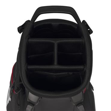 Titleist Players S4 Stand Bag  Black - Red - White