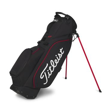 Titleist Players S4 Stand Bag  Black - Red - White