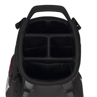 Titleist Players S4 Shamrock Stand Bag  Black - Red