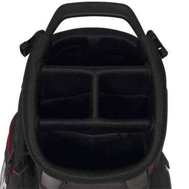 Titleist Players S4 Shamrock Stand Bag  Black Red Graphite
