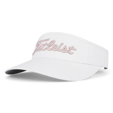Titleist Ladies Sundrop Visor  White Soft Pink Marble