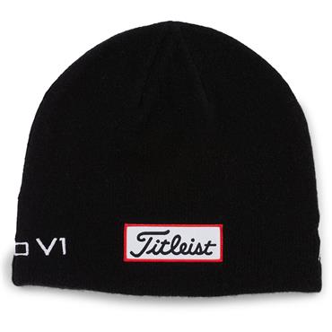 Titleist Tour Merino Beanie  Black - White