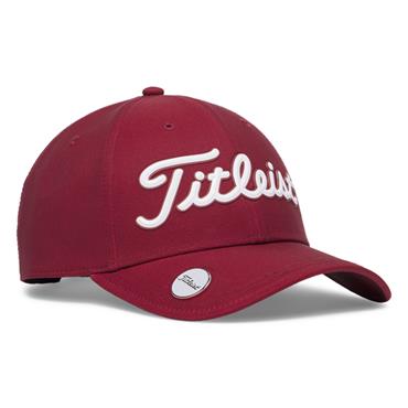 Titleist Players Performance Ball Marker  Crimson - White