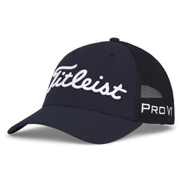 Titleist Tour Performance Mesh  Navy - White