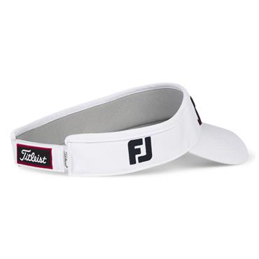 Titleist Tour Performance Visor  White - Navy - Red