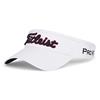 Titleist Tour Performance Visor  White - Navy - Red