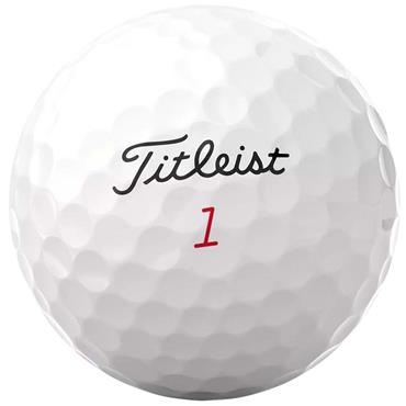 Titleist Pro V1x Left Dash AIM Enhanced Golf Ball Dozen White