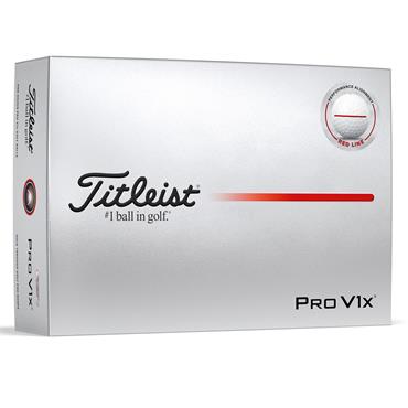 Titleist Pro V1x AIM Perfomance Golf Balls Dozen Red