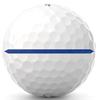 Titleist Pro V1x Left Dash AIM Perfomance Balls Dozen Blue