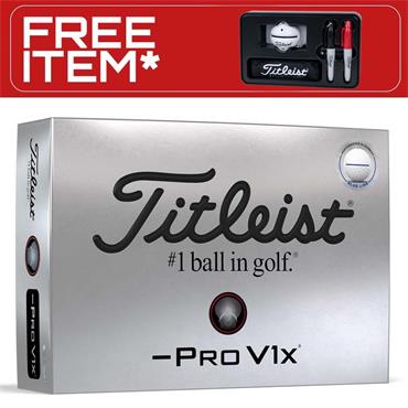 Titleist Pro V1x Left Dash AIM Perfomance Balls Dozen Blue