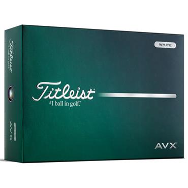 Titleist  AVX Golf Balls Dozen White