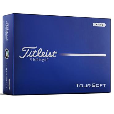 Titleist  Tour Soft Golf Balls Dozen White