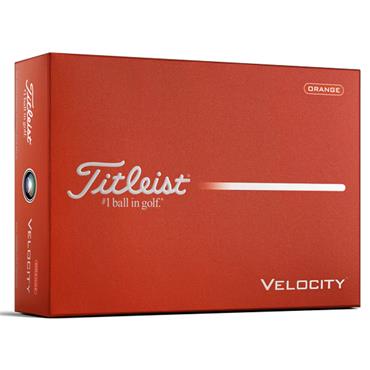 Titleist  Velocity Golf Balls Dozen Orange