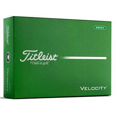 Titleist  Velocity Golf Balls Dozen Green