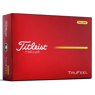 Titleist  TruFeel Golf Balls Dozen Yellow