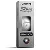 Titleist Pro V1x Left Dash AIM Enhanced Golf Ball Dozen White