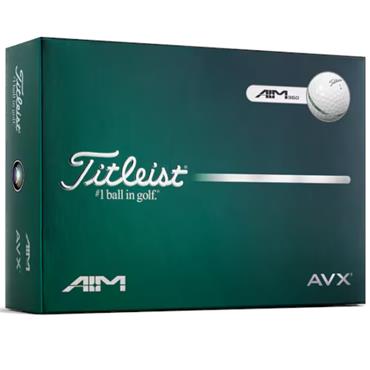 Titleist AVX AIM Golf Balls Dozen White
