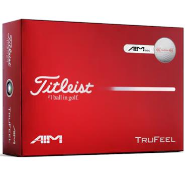 Titleist TruFeel AIM Golf Balls Dozen White