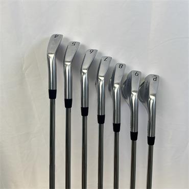 Titleist T100 3G 4-PW AMT White Stiff Steel Irons Gents RH