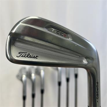 Titleist T100S 2G 4-PW PX LZ Stiff Steel Irons Gents RH