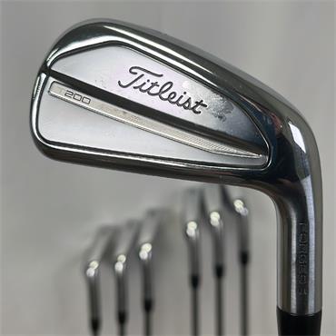 Titleist T200 3G 4-PW +1" AMT Red Stiff Steel Irons Gent RH