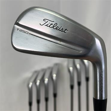 Titleist T250 4G 4-GW AMT Black Stiff Steel Irons Gents RH