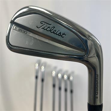 Titleist T200 3G 5-GW AMT Black Stiff Steel Irons Gents RH