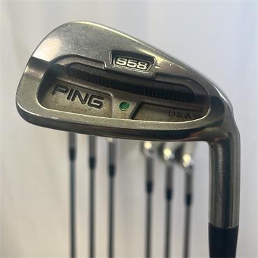 Ping S58 4-PW XStiff Steel Irons Gents RH