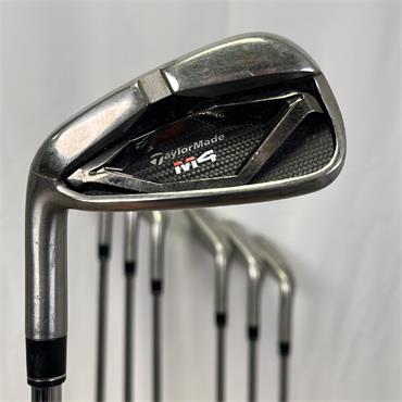 TaylorMade M4 4-PW KBS Max Regular Steel Irons Gents LH