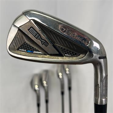 TaylorMade Sim 2 Max 5-9 KBS Regular Steel Irons Gents RH