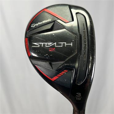 TaylorMade Stealth 2 #3 Ventus TR HB Stiff Hybrid Gents RH
