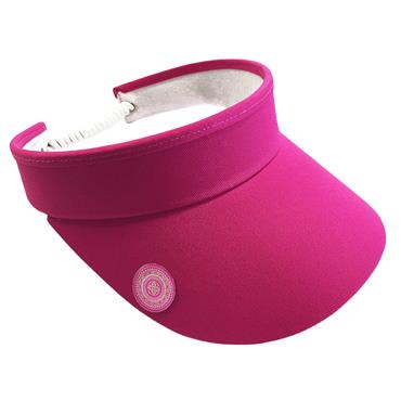Surprizeshop Telephone Wire Visor with Magnet & Ball  Hot Pink