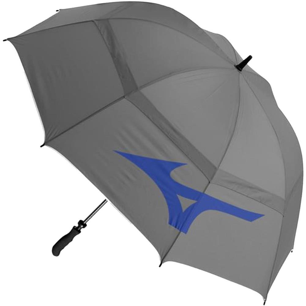 Mizuno Tour Twin Canopy Umbrella Grey Blue Irish Golf Store