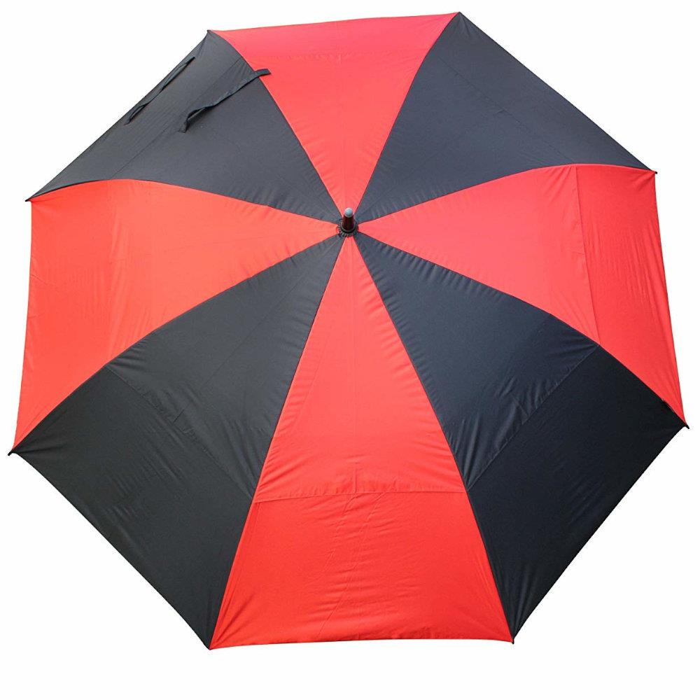 Masters Golf TourDri 32" UV Umbrella Black/Red Golf Store