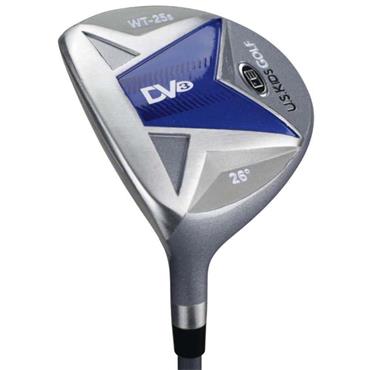 U.S. Kids Junior Age 6+ (45") 4 Club Stand Set Left Hand Grey - Blue