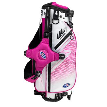 U.S. Kids US Kids 42" Stand Bag  White - Pink
