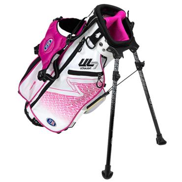 U.S. Kids US Kids 42" Stand Bag  White - Pink