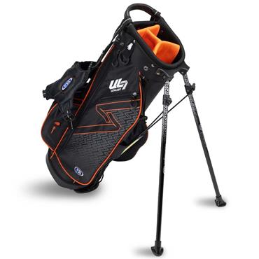 U.S. Kids 51" Stand Bag  Black - Orange