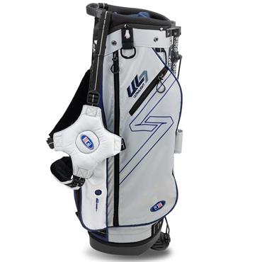 U.S. Kids 51" Stand Bag  Silver - Navy - White