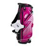 U.S. Kids 51" Stand Bag  Pink - White - Black