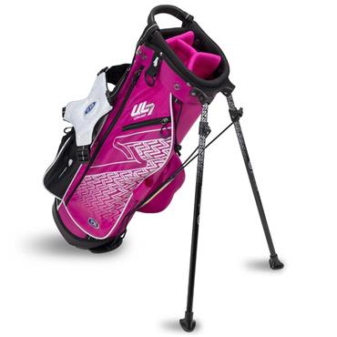 U.S. Kids 51" Stand Bag  Pink - White - Black